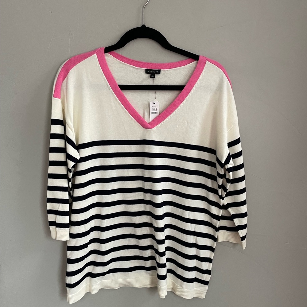 NWT Talbots Lightweight Sweater, Size L